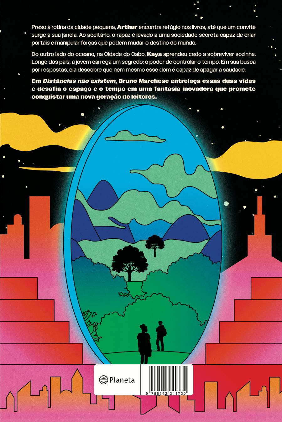Distâncias Não Existem — quarta capa
